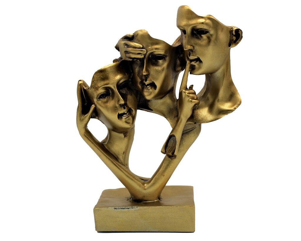 Dekorativna figura Tri lica  89810003