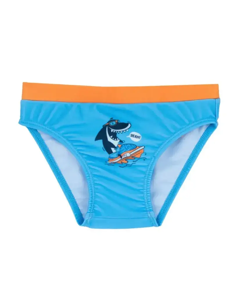 Chicco Kupaći za dječake Surf Time, Plavo-narandžaste