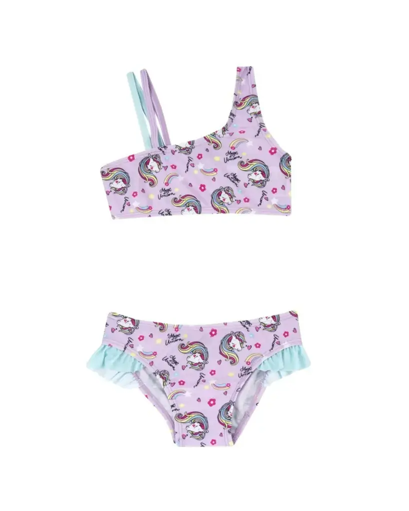 Chicco Kupaći za djevojčice Unicorn, Ljubičasti