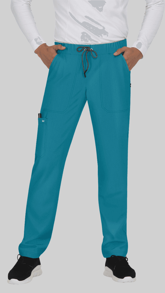 MyMedicalHouse Muške pantalone Make it Happen, Tirkizna