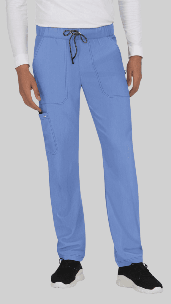 MyMedicalHouse Muške pantalone Make it Happen, Svijetloplave