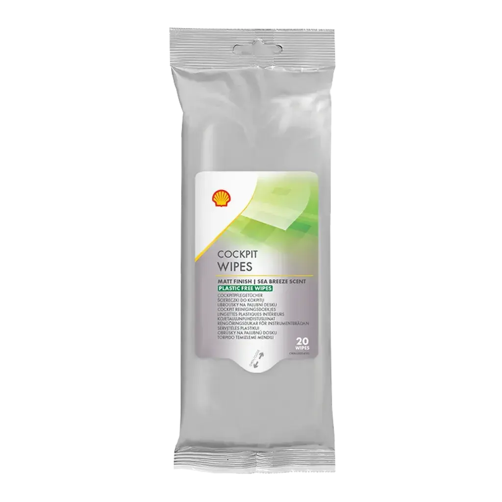 Shell Vlažne maramice za kokpit, 20 Komada