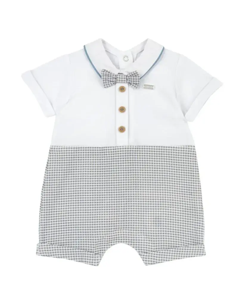 Chicco Kombinezon za bebe Gentleman, Bijelo-crni