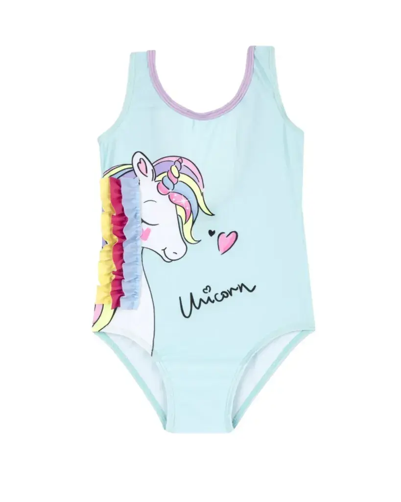Chicco Kupaći za djevojčice Unicorn, Svijetloplavi