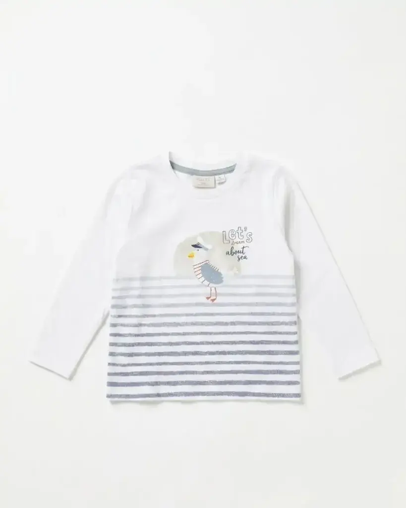 Chicco Majica za bebe Nautical, Bijela