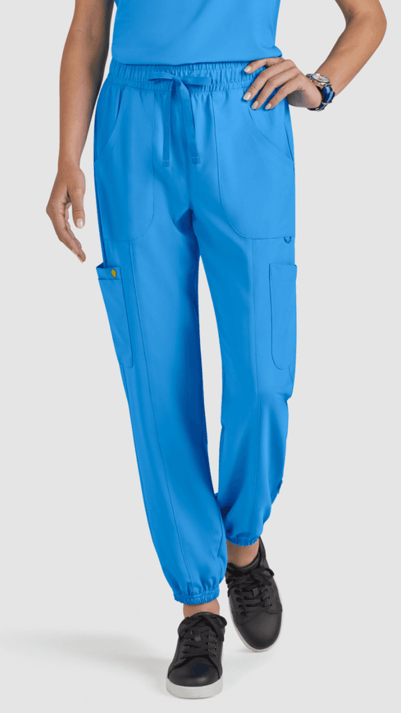 MyMedicalHouse Ženske Jogger pantalone Jolly, Svijetloplave