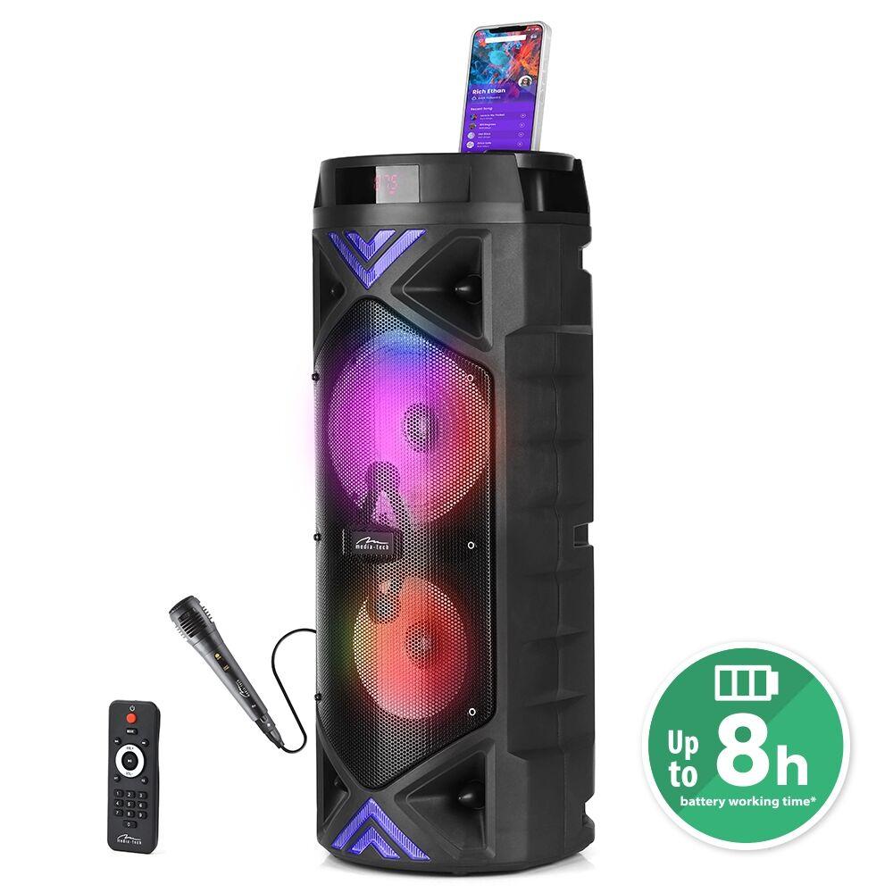 Media-Tech Bluetooth zvučnik RGB, 1400W