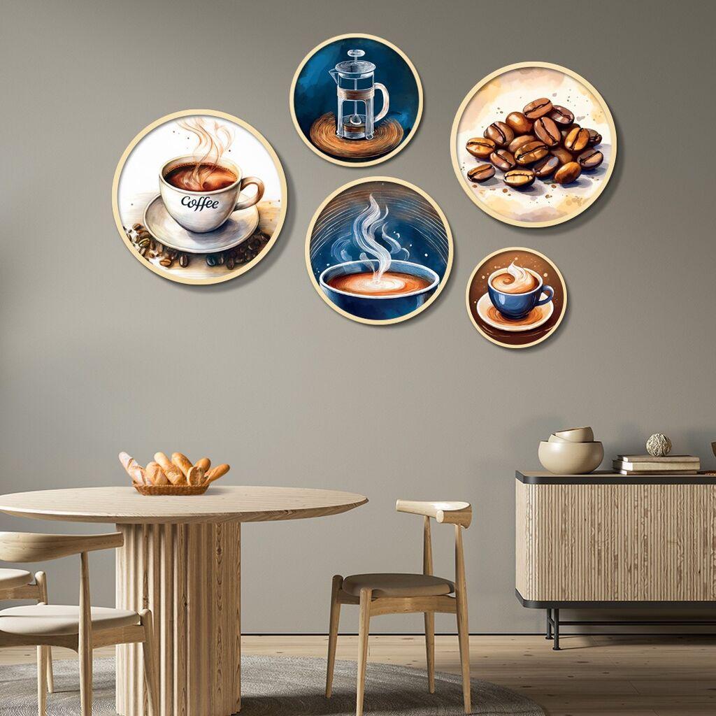 Wallity Dekorativna slika Yats-11, 43,5x43,5cm, 5 dijelova