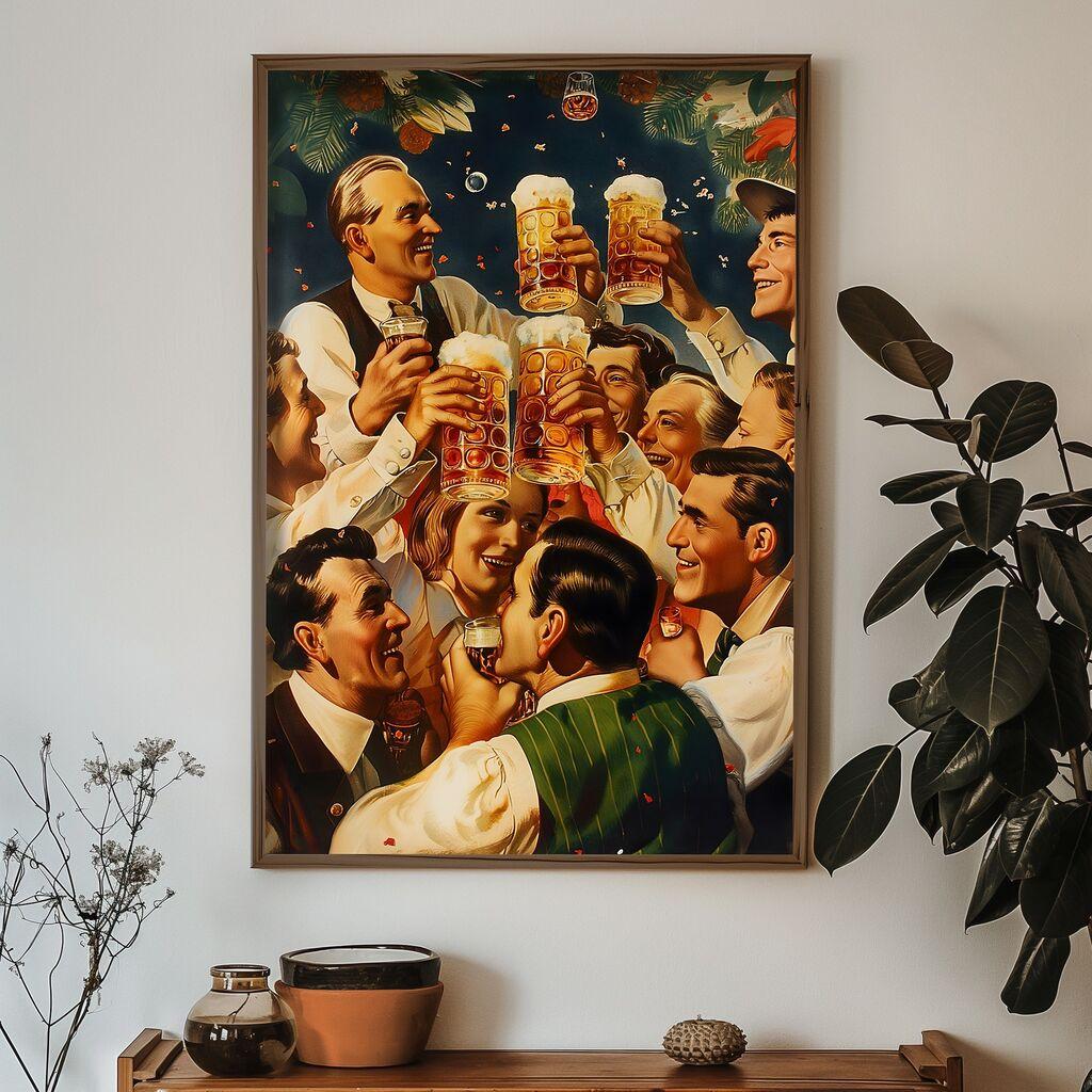 Zidna slika HUM072, 50x70x3,5 cm