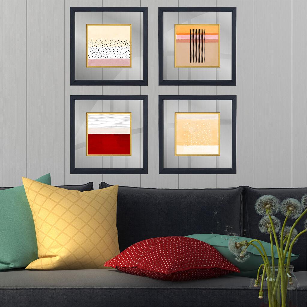 Wallity Dekorativna slika CAM1883932774, 32x32cm, 4 dijela