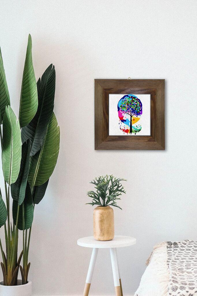 Zidna slika Artvessakaro40, 15,5x15,5 cm