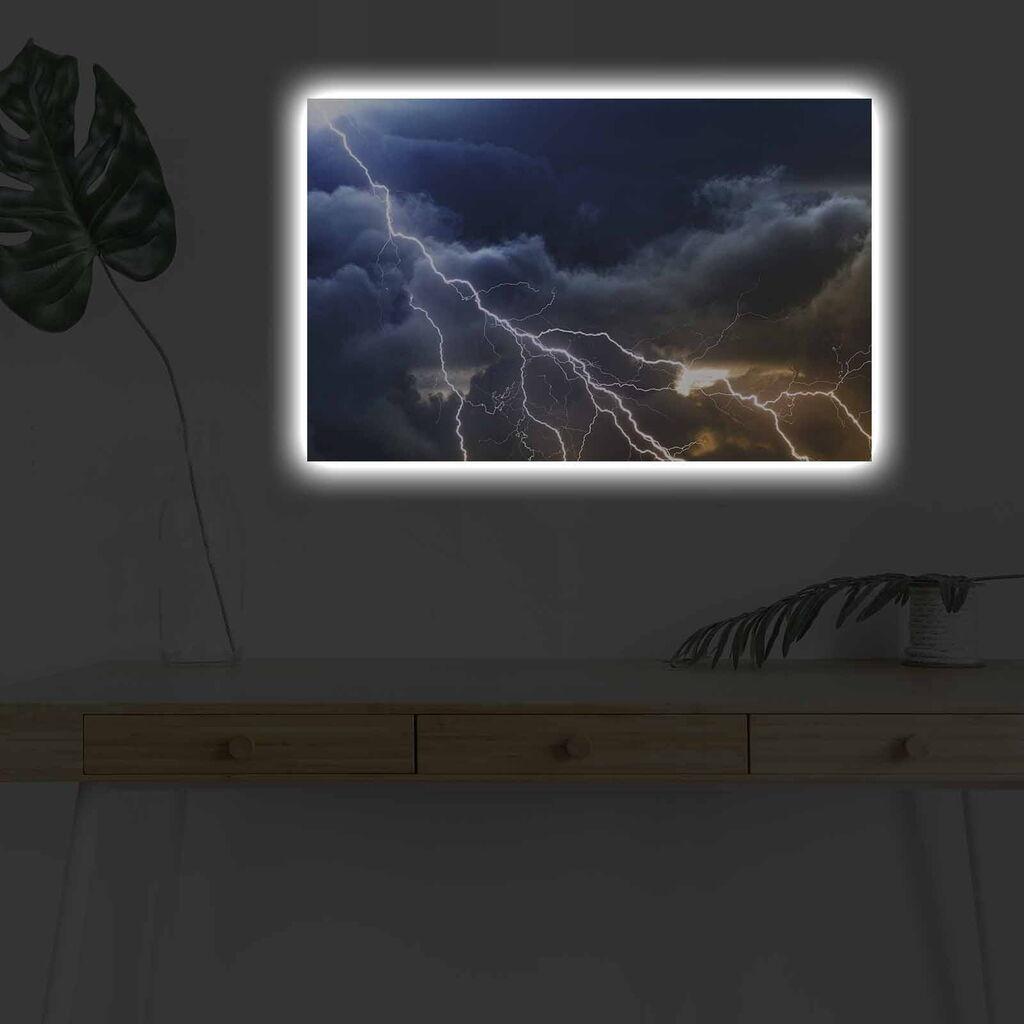Wallity Dekorativna LED slika 4570DHDACT-026, 45x70cm