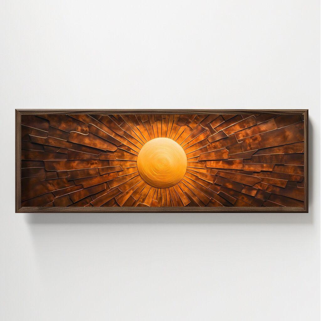 Zidna slika HUM033, 120x40x3,5 cm