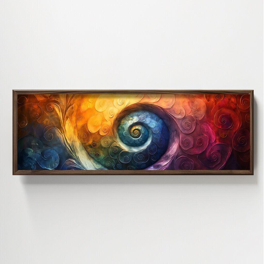 Zidna slika HUM017, 120x40x3,5 cm