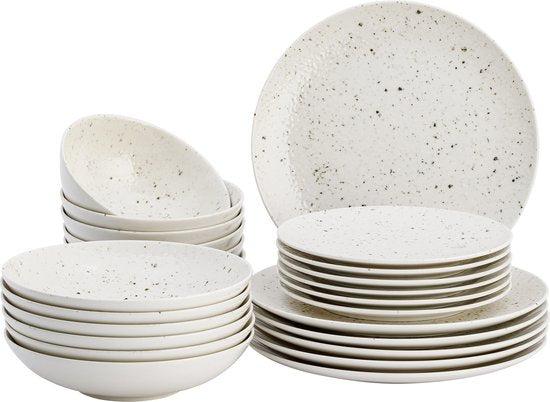 Kutahya Servis za ručavanje NNTS24Y2890234, 24 komada, Krem