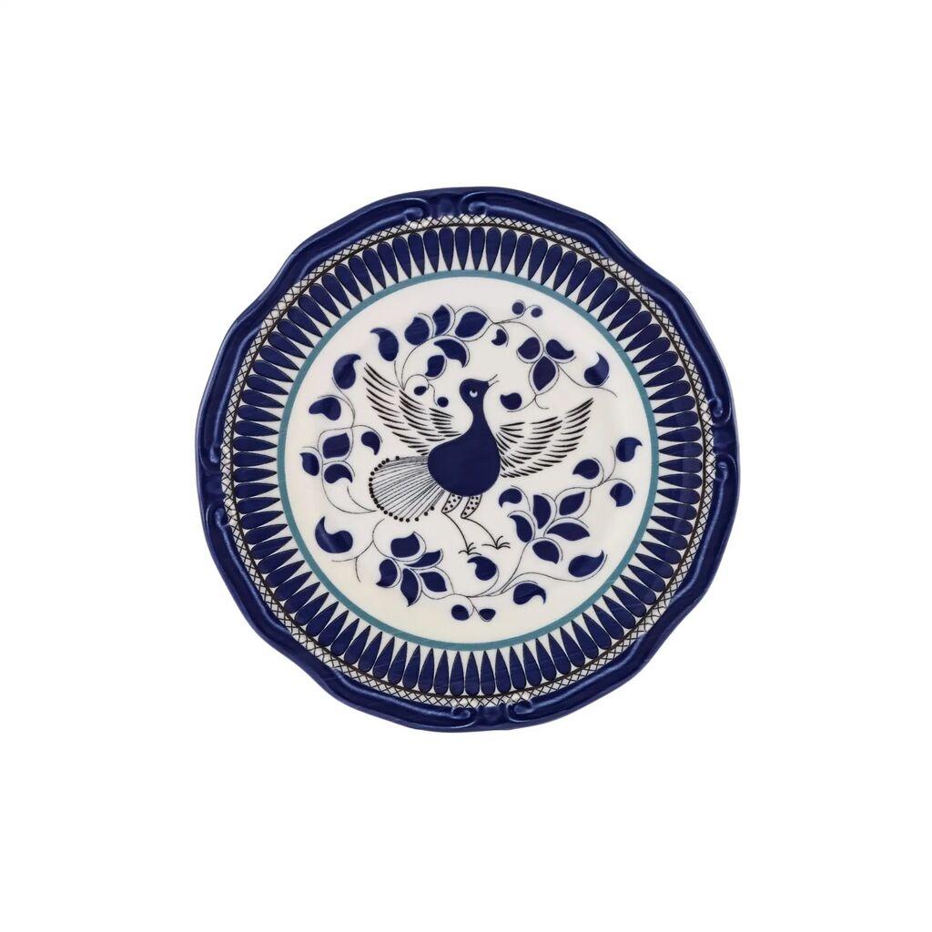 Karaca Desertni Tanjir New Mai Selçuklu Serija 153.09.01.0451, 21cm, Teget