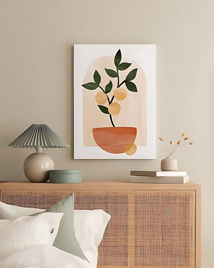 Wallity Slika Umjetnička platna131, 40x60cm