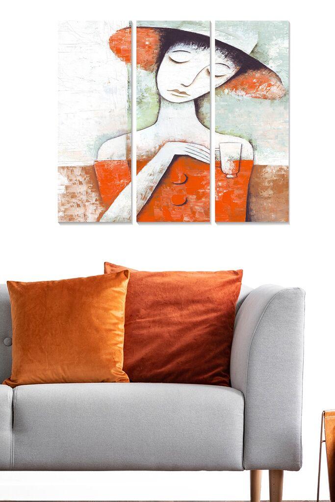 Wallity Dekorativna slika MDF22796416, 70x50cm, 3 dijela