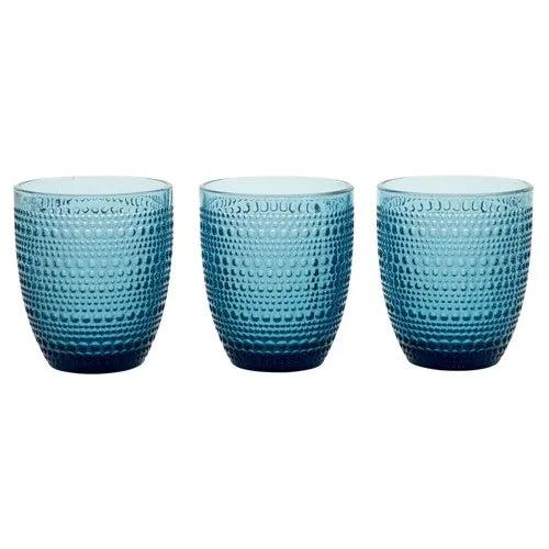 Milleryit Set 3 čaše Dishna Pasta 0043335, 300ml, Plave
