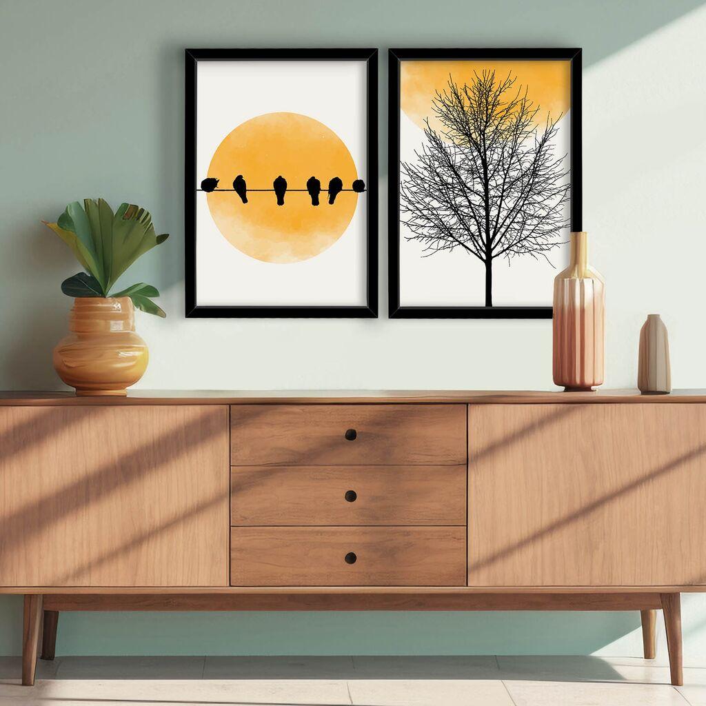 Wallity Dekorativna slika 2p3752softct-008, 38x53cm, 2 dijela