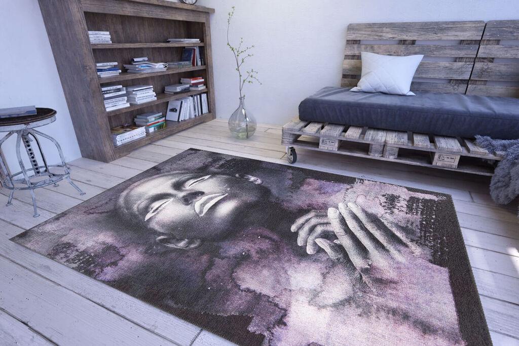 Conceptum Hypnose tepih Opus Chenille 334, 75x150cm, crni