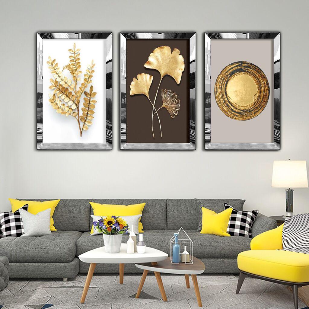 Wallity Dekorativna slika Huhu403, 50x70cm, 3 dijela