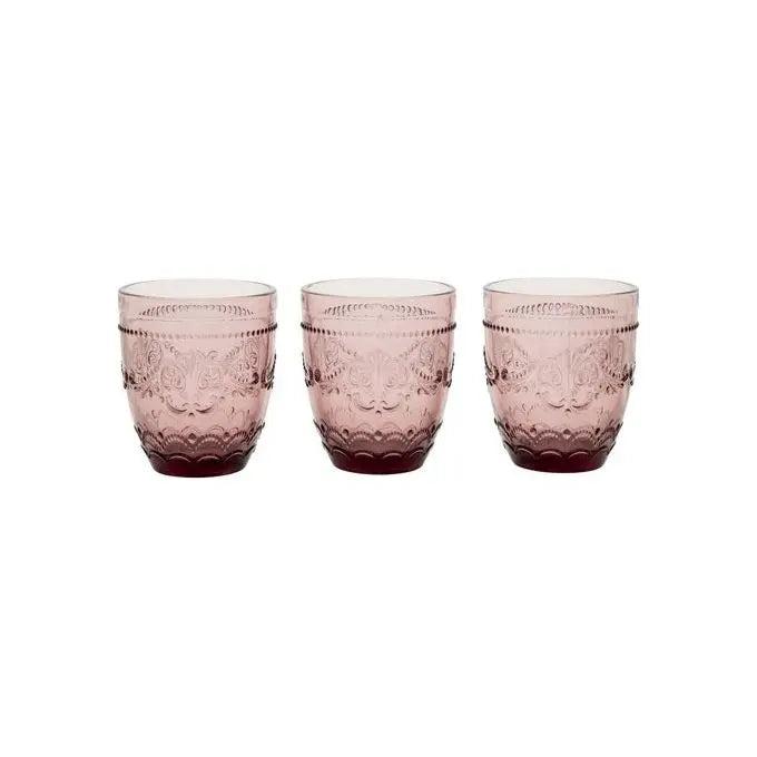 Milleryit Set 3 čaše Noblesse 0043339, 300ml, Ljubičaste