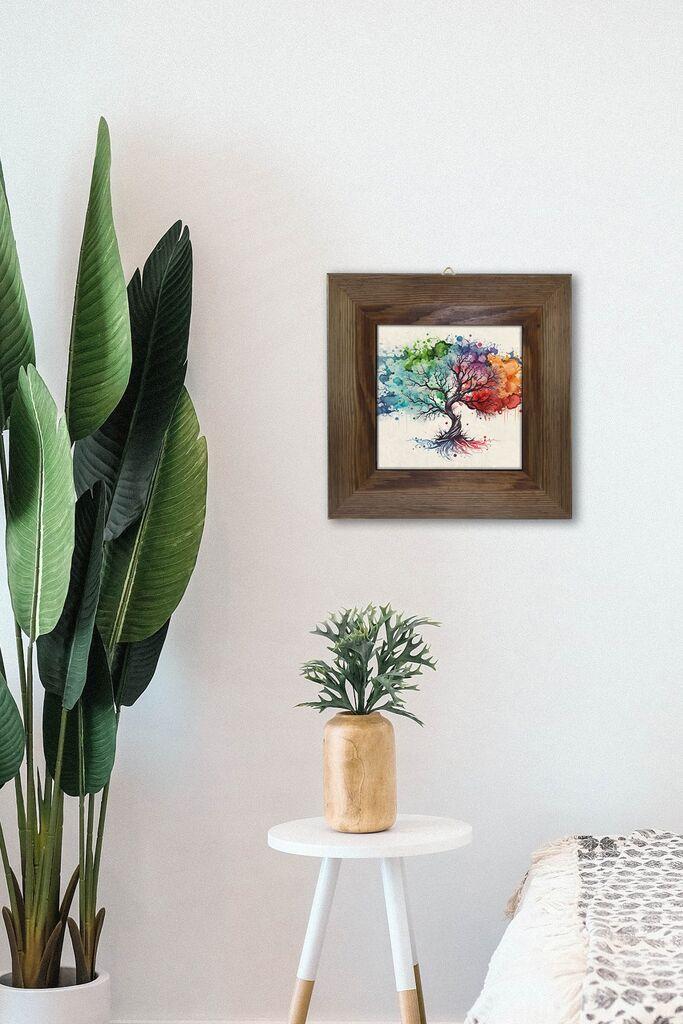 Zidna slika Artvessakaro41, 15,5x15,5 cm