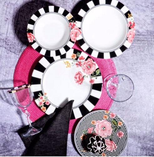 Milleryt Set za ručavanje Black Flower, 24/1, Šareni