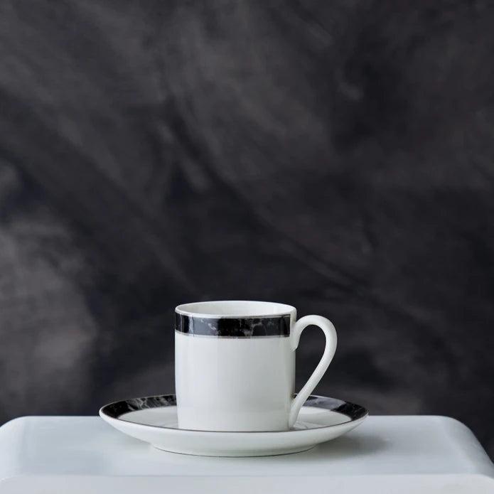 Karaca Šoljica za kavu 153.03.08.3682, Porcelan, 90ml, Bijela