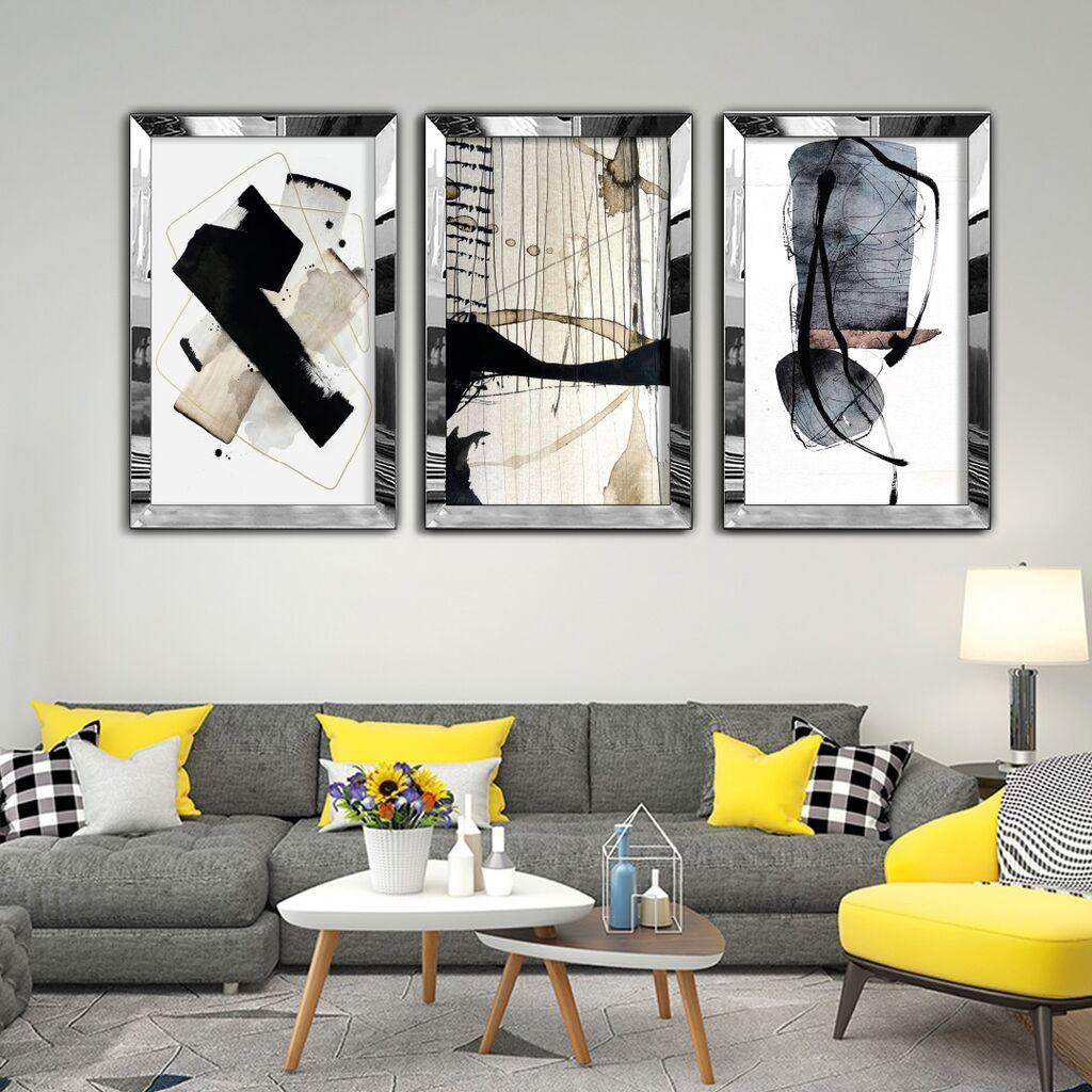 Wallity Dekorativna slika Huhu408, 50x70cm, 3 dijela