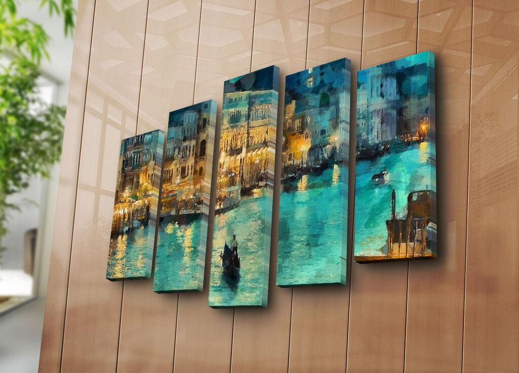 Wallity Dekorativna slika 5PATK-158, 70x105cm, 5 dijelova