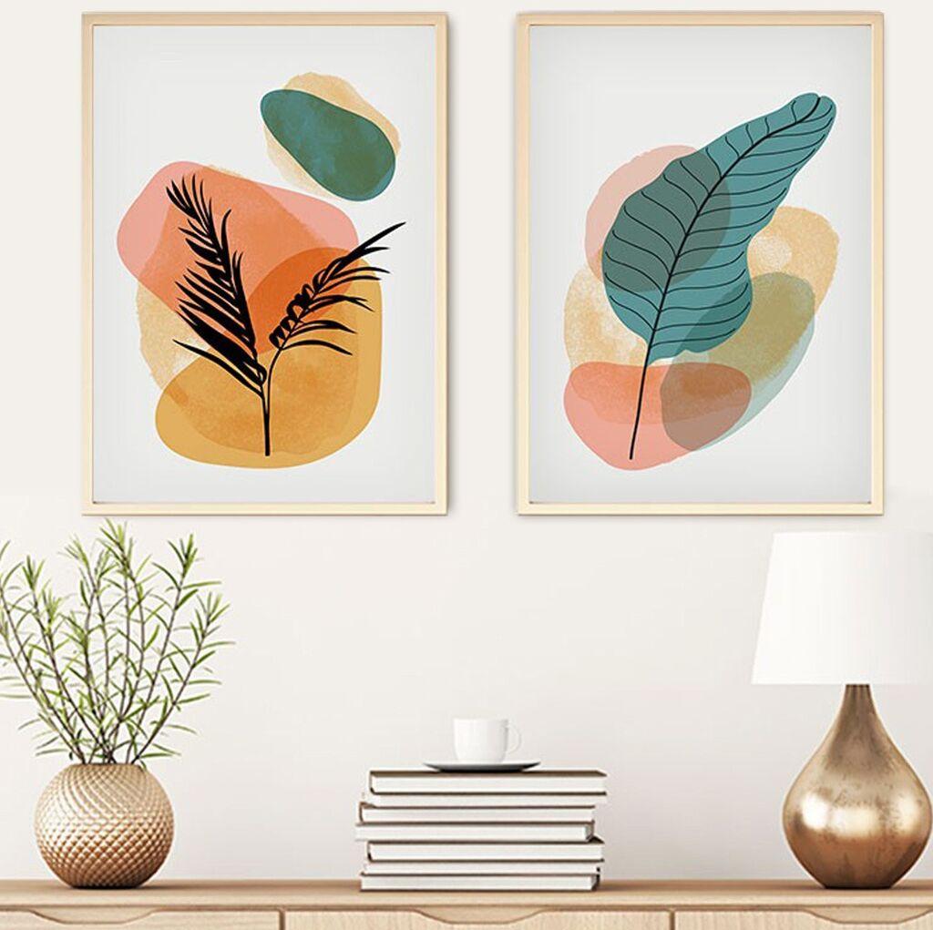 Wallity Dekorativna slika Huhu65 - 70 x 50, 50x70cm, 2 dijela