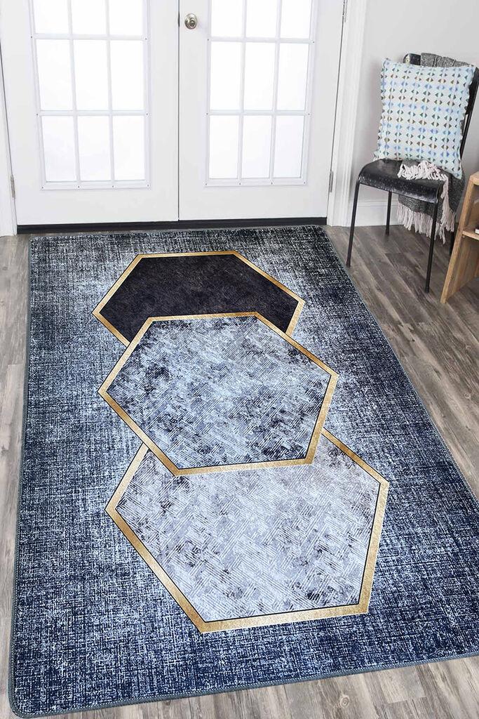 Conceptum Hypnose Tepih Yellowstone, 80x100cm, Tamno siva