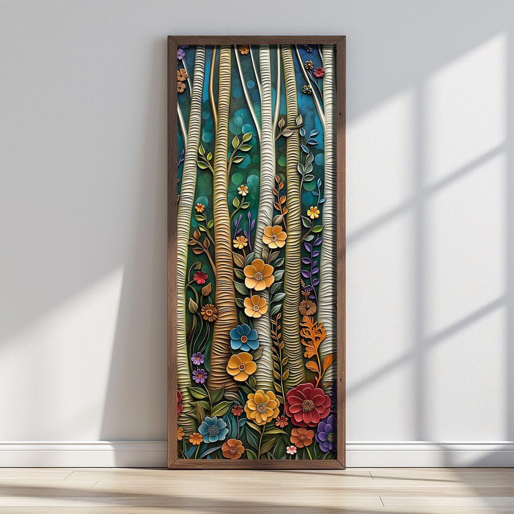 Zidna slika LONG016-S/120-40, 40x120cm