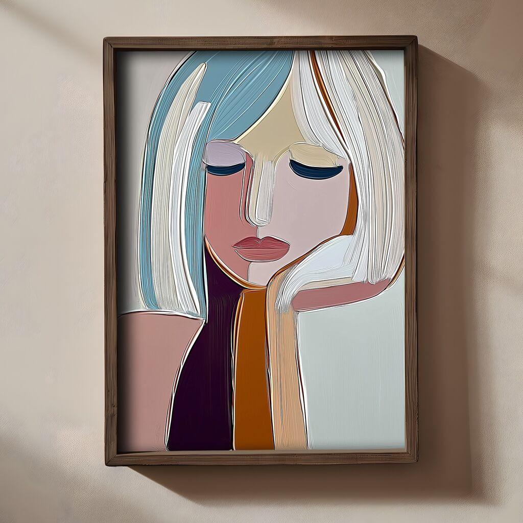 Zidna slika TUN053-L, 35x47x2cm