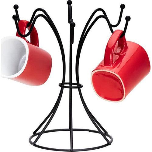 Milleryt Stalak za šolje LZR-607, 25x25x20 cm, Crni