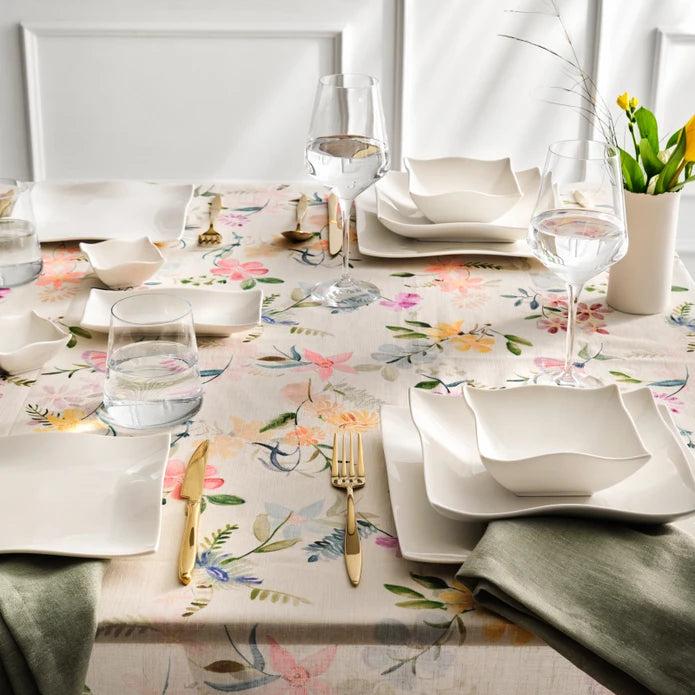 Karaca Servis za ručavanje Vals 153.03.06.6507, 40 komada, Bijeli