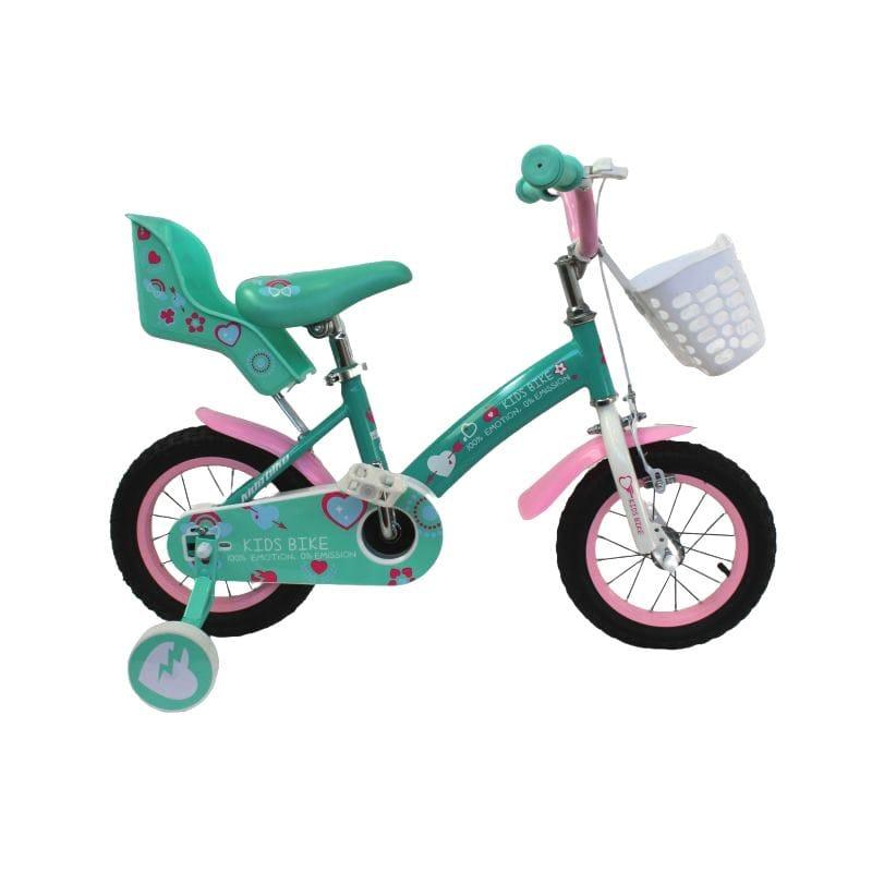 Kids ride Bicikl za djevojčice 26627/KB005, 12 inch, Zelena