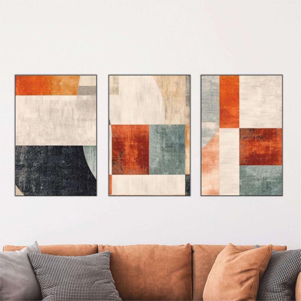 Wallity slika Mdf-00120, 40x90 cm, 3 dijela