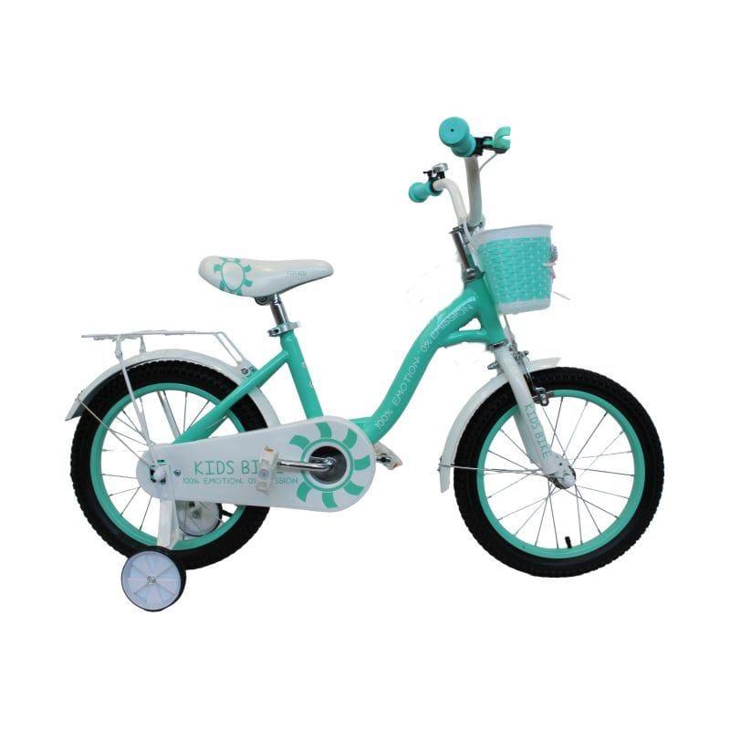 Kids ride Bicikl za djevojčice 26629/CB-23, 16 inch, Zeleno-bijela