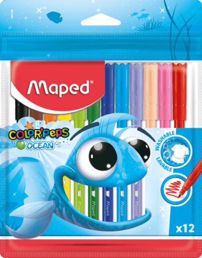 MAPED Flomasteri 12/1 COLOR PEPS OCEAN