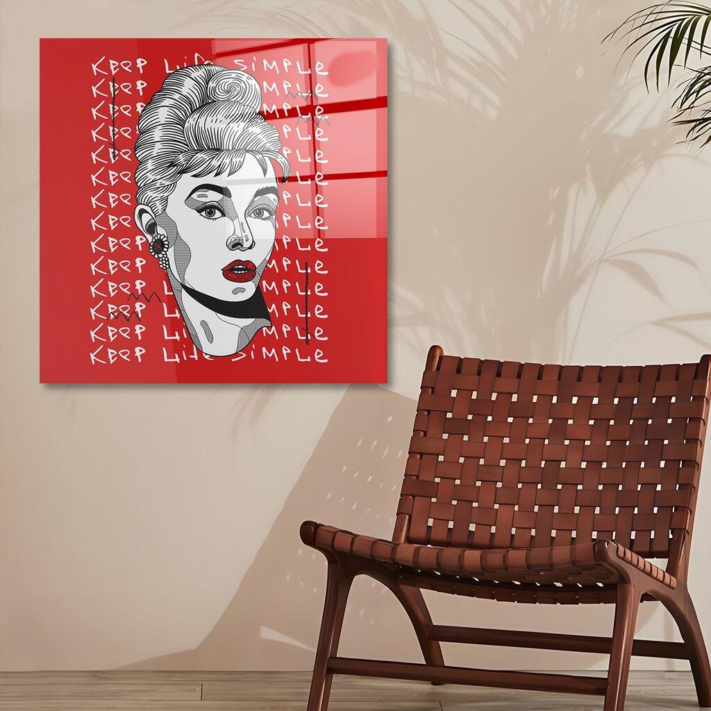 Zidna slika CAM4038, 50x50 cm