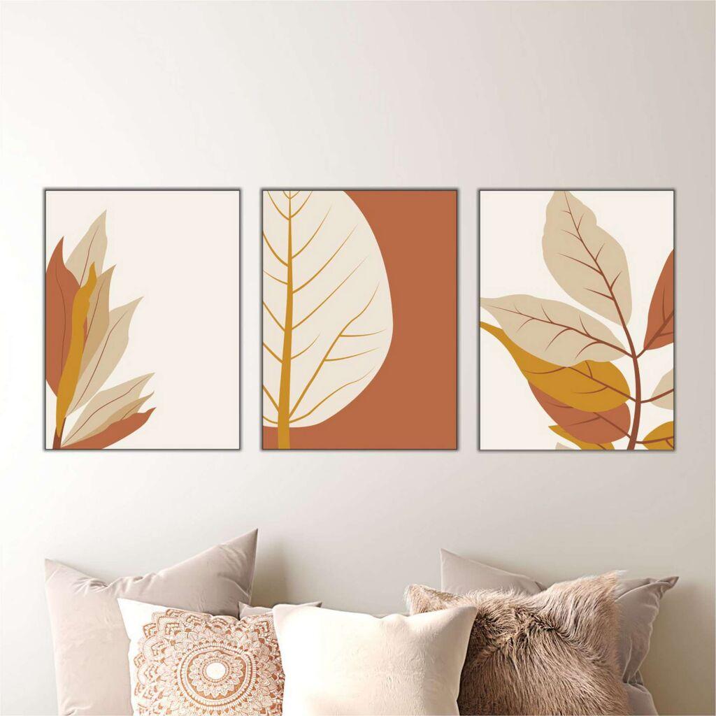 Wallity slika Mdf-00116, 40x90 cm, 3 dijela