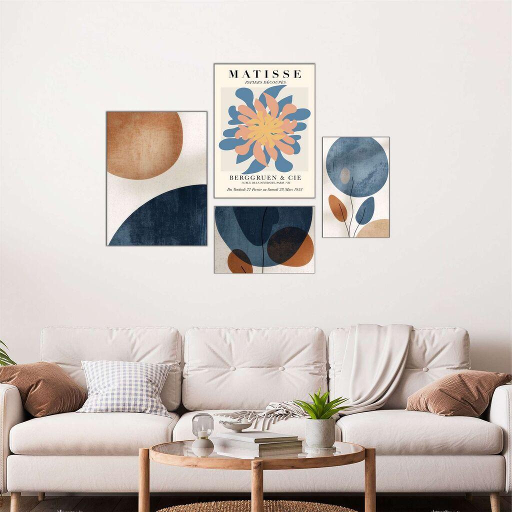 Wallity Image Mdf-00131, 62x85 cm, 4 dijela