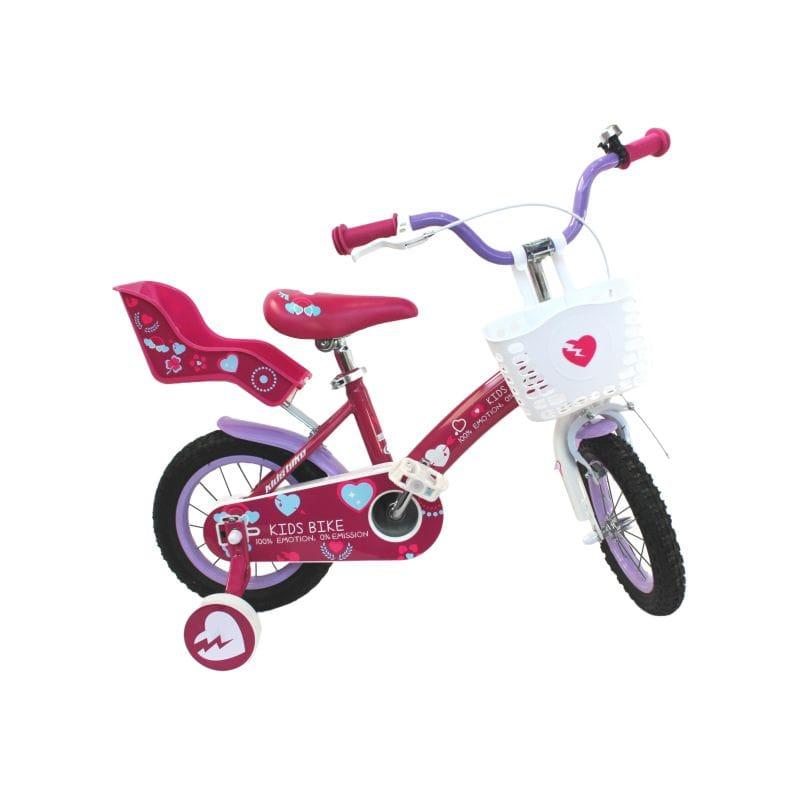 Kids ride Bicikl za djevojčice 26627/KB005, 12 inch, Roze