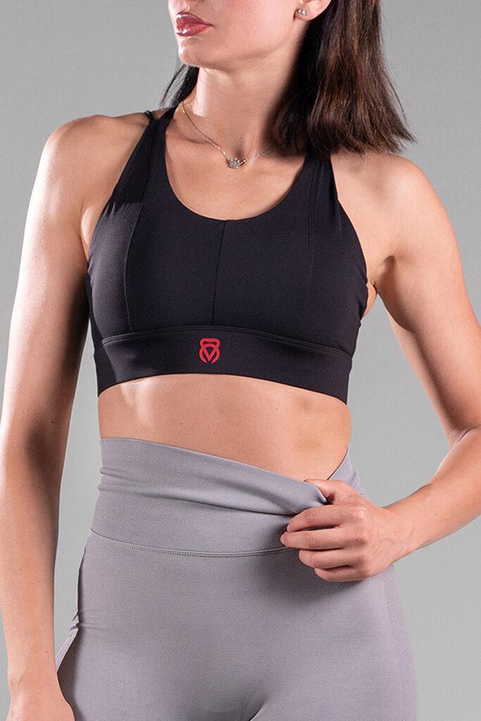 Speed Active Ženski top Fitness, Crni