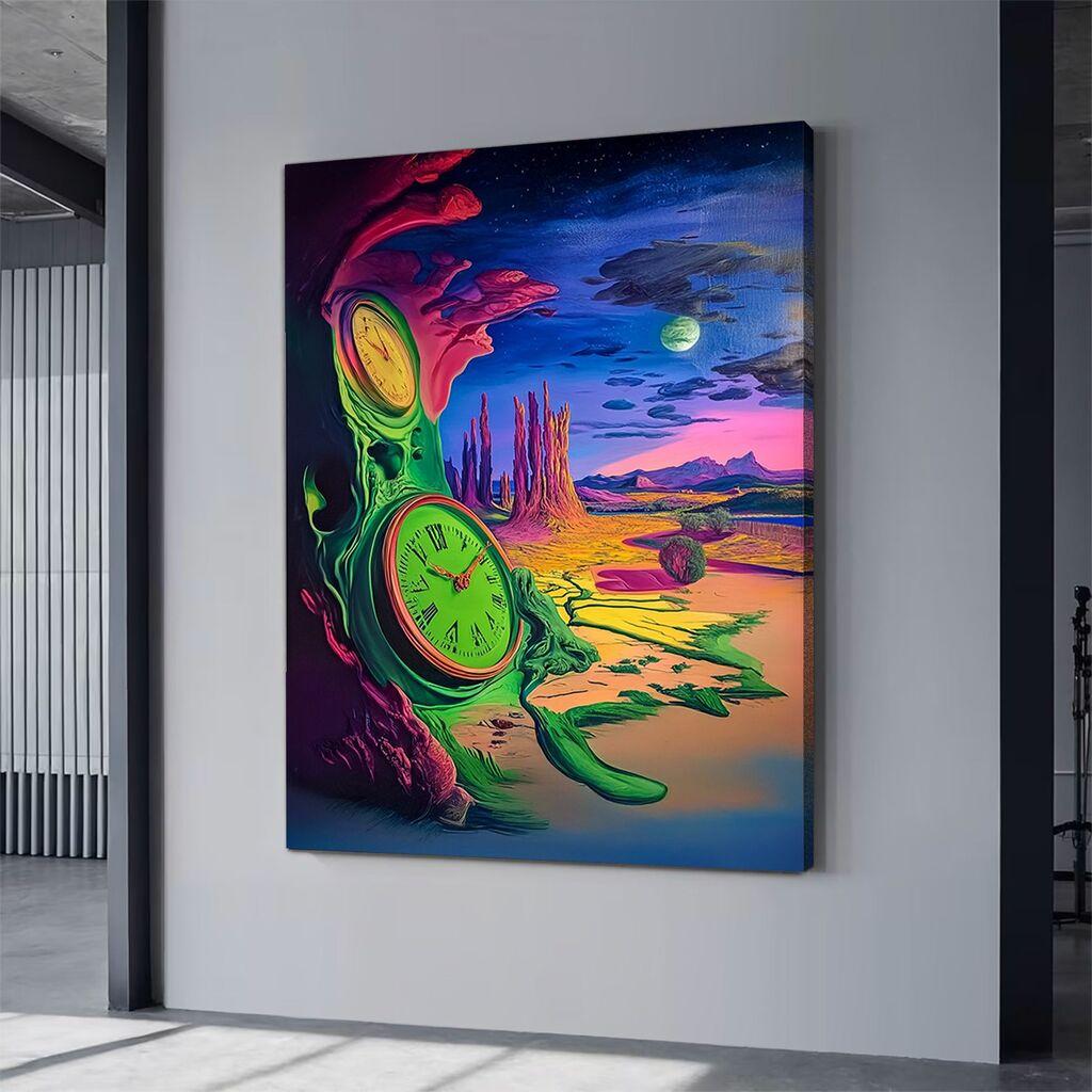 Wallity platno za sliku neon3, 45x70 cm