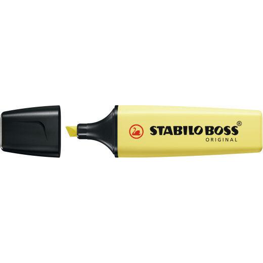 STABILO Tektsmarker žuta PASTEL