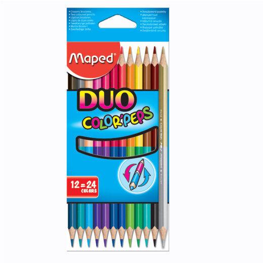 MAPED Bojice drvene 12/1 DUO FC